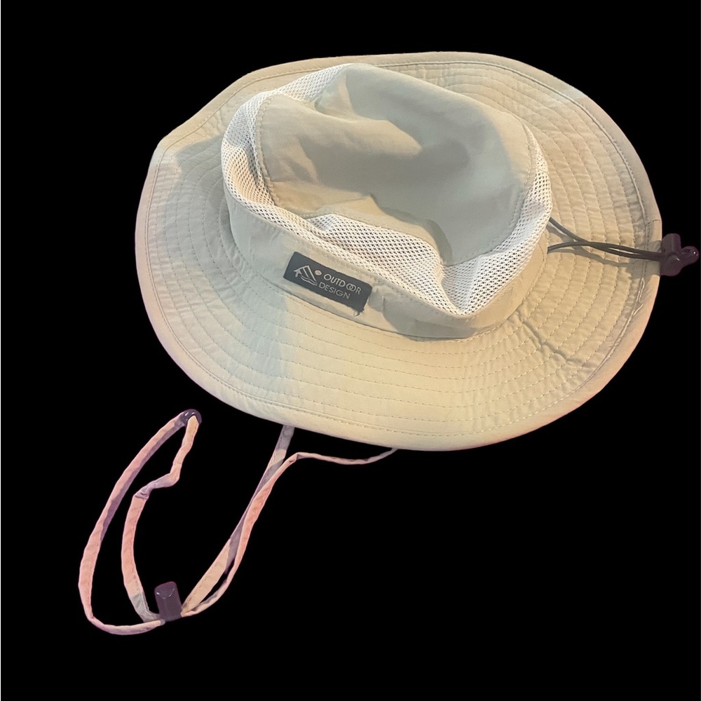 DORFMAN PACIFIC Outdoor Design Safari Mesh Boonie  wide brim hat.